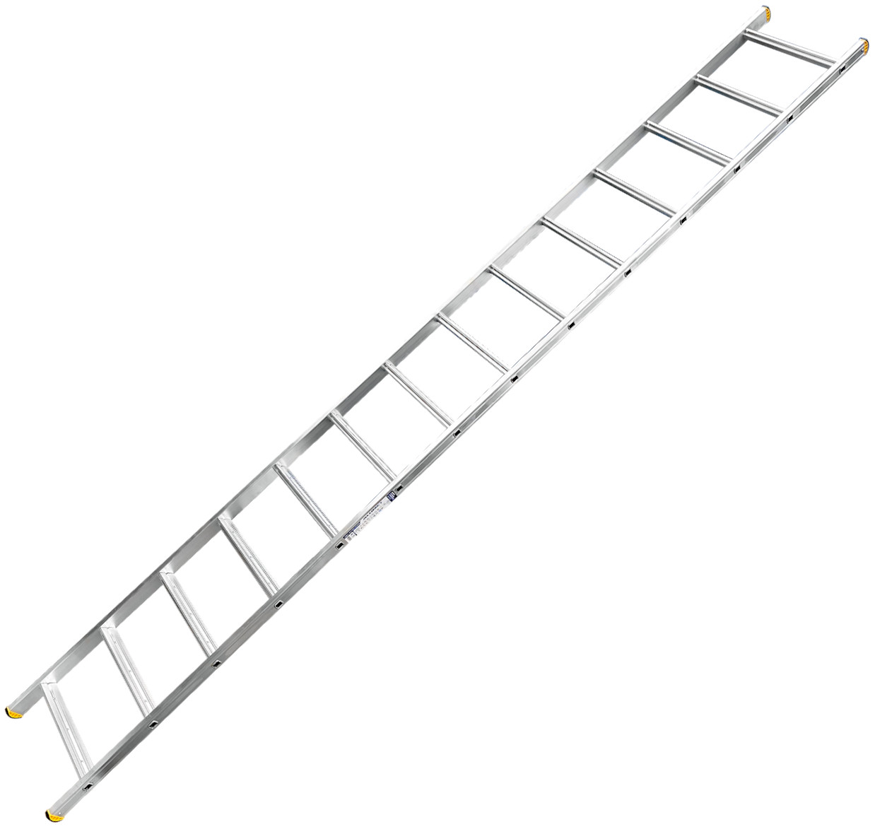 Односекционная лестница 1х14 Алюмет HK1 5114, алюминий - фото